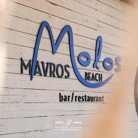 Molos Beach Rooms Kíssamos Buitenkant foto