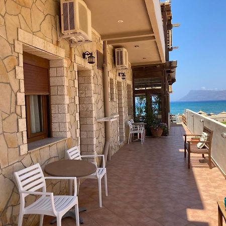 Molos Beach Rooms Kíssamos Buitenkant foto